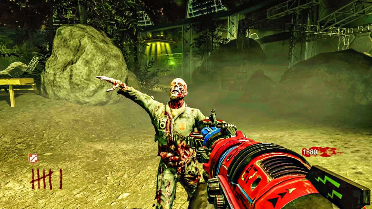 BLACK OPS ZOMBIES: MOON GAMEPLAY! (NO COMMENTARY)