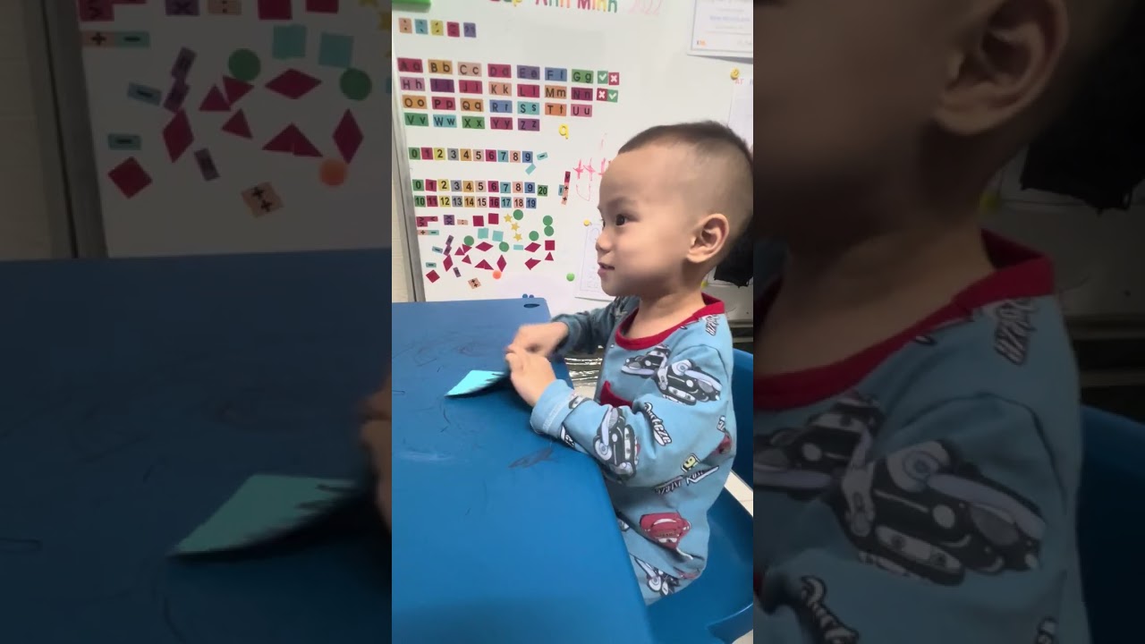Anh Minh học Jolly Phonics 4/2