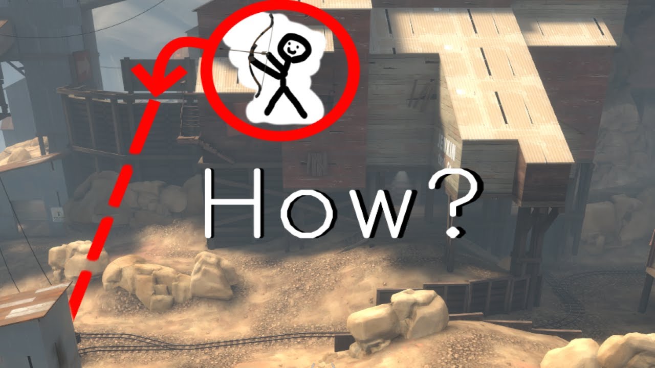 TF2: pl_upward huntsman long shots