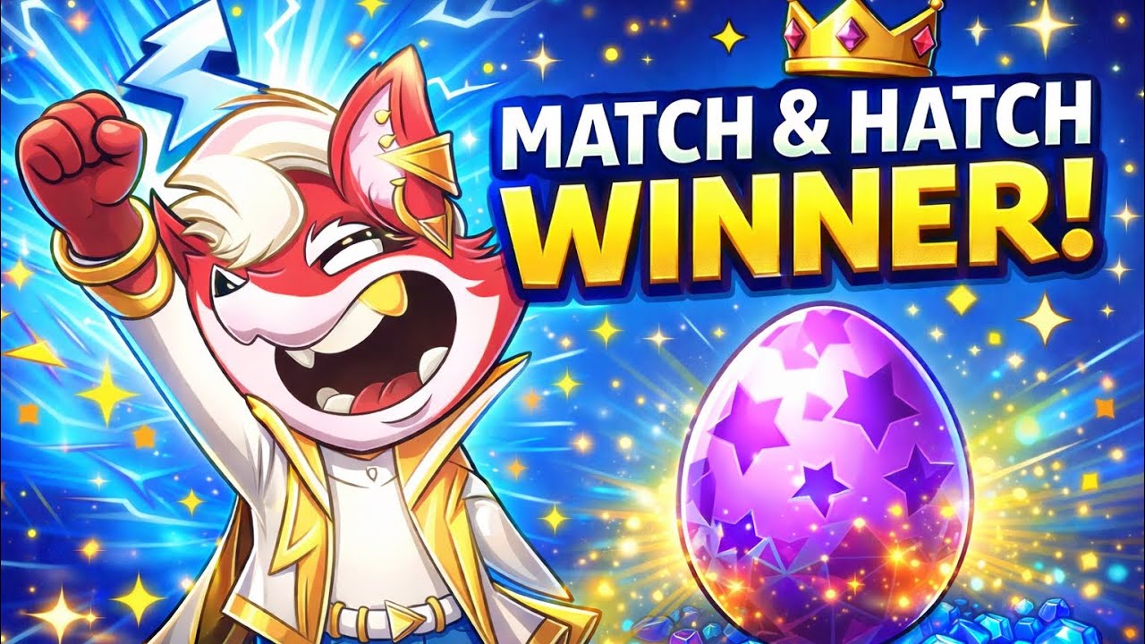 Foxy POWER UP goes CRAZY on Match and Hatch - MATCH MASTERS