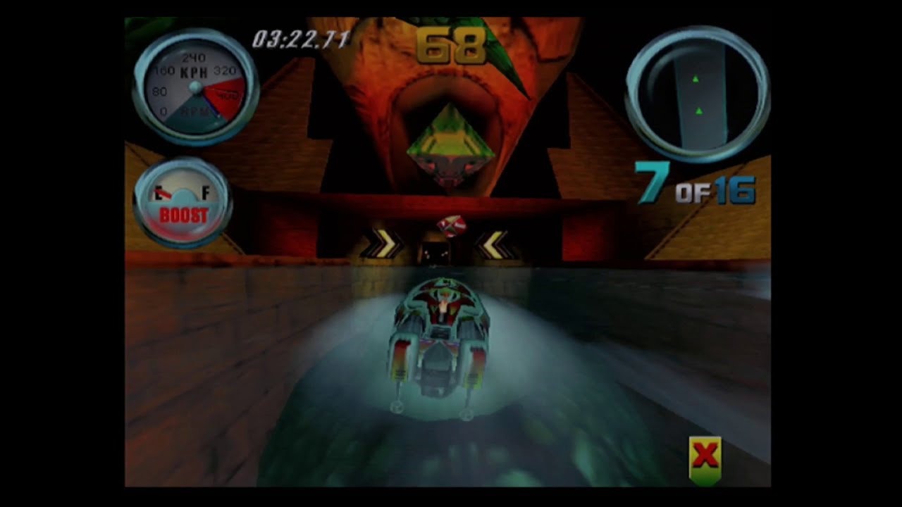Hydro Thunder Arcade Capture - Nile Adventure