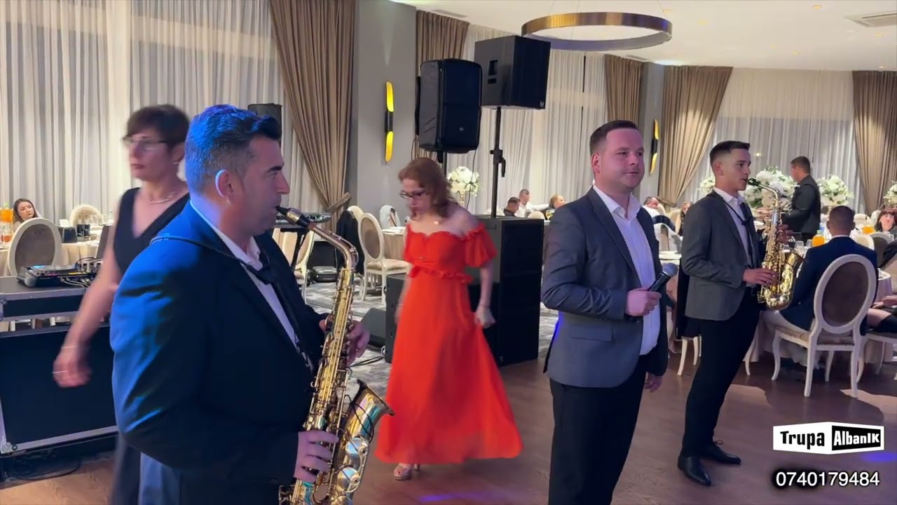 Vali Bota si Trupa Albanik-live- Nunta 8  iulie 2023 Bavaria Events-Bistra
