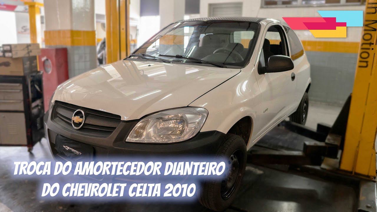 TROCA DO AMORTECEDOR DIANTEIRO DO CHEVROLET CELTA 2010