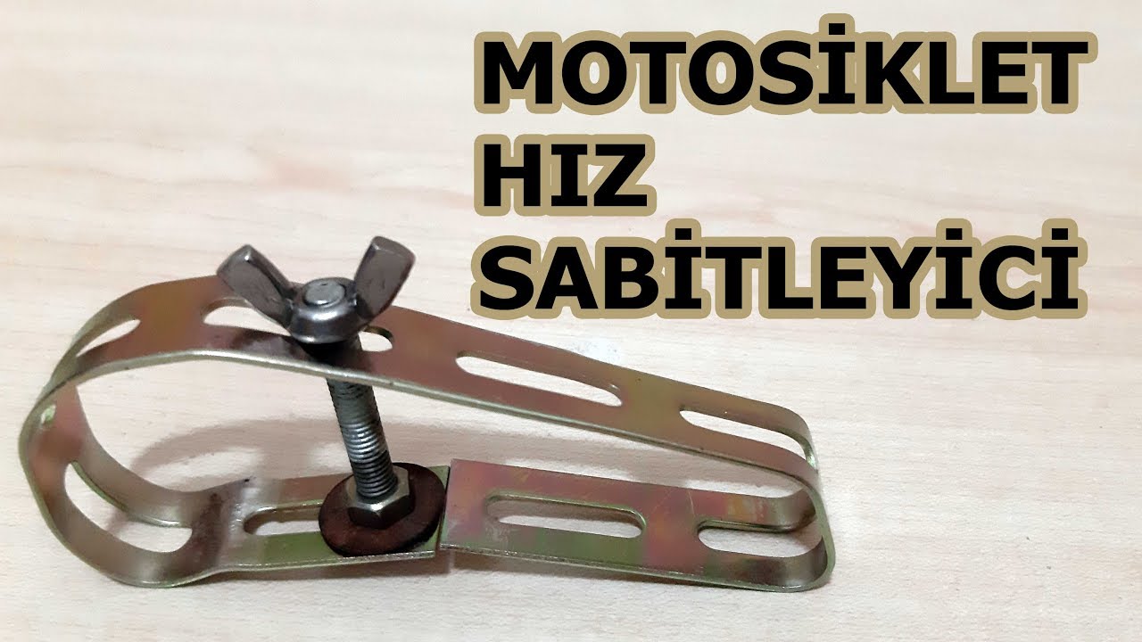 MOTOSİKLET HIZ SABİTLEYİCİ YAPIMI / CRUISE CONTROL