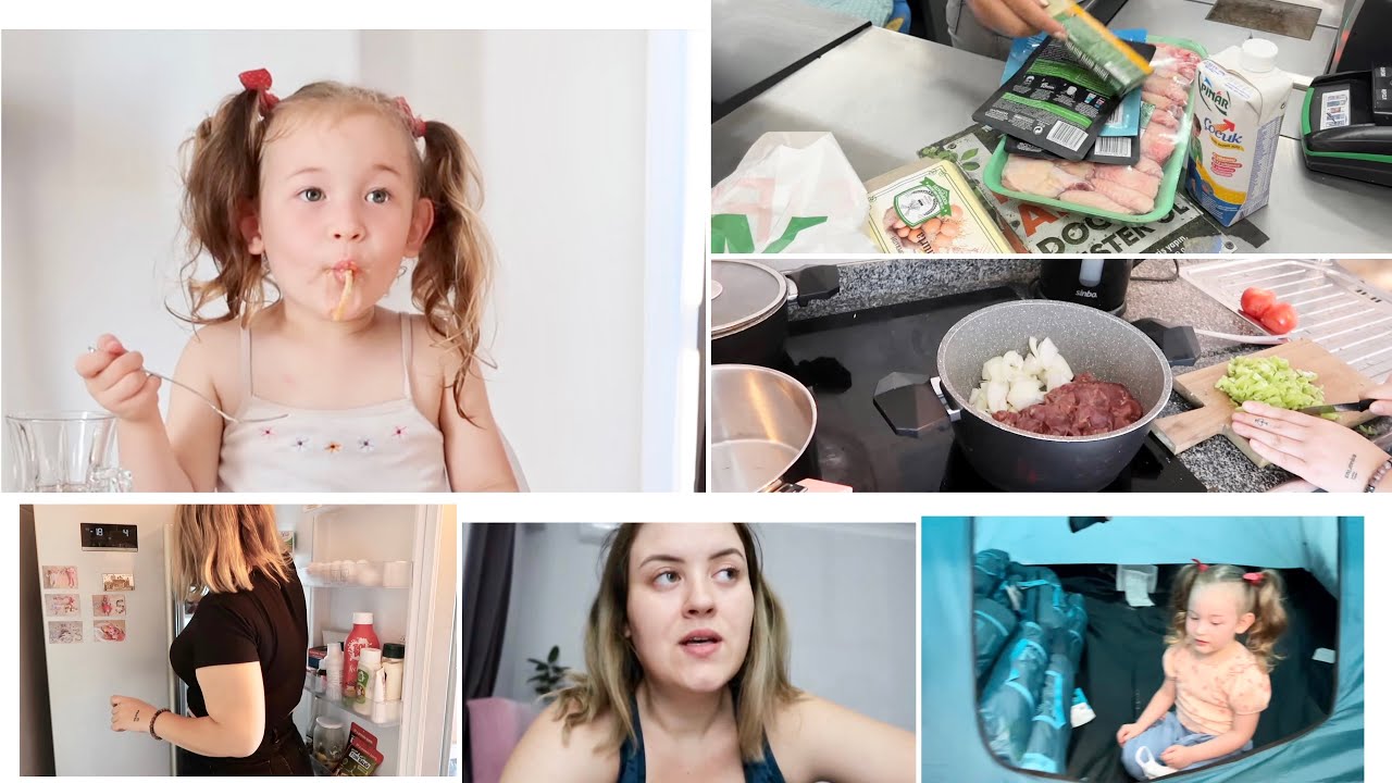 Nildayla Koçtaşı Geziyoruz 👧🏼 Migros Alışverişi ve Günün Menüsü 🍽🍝