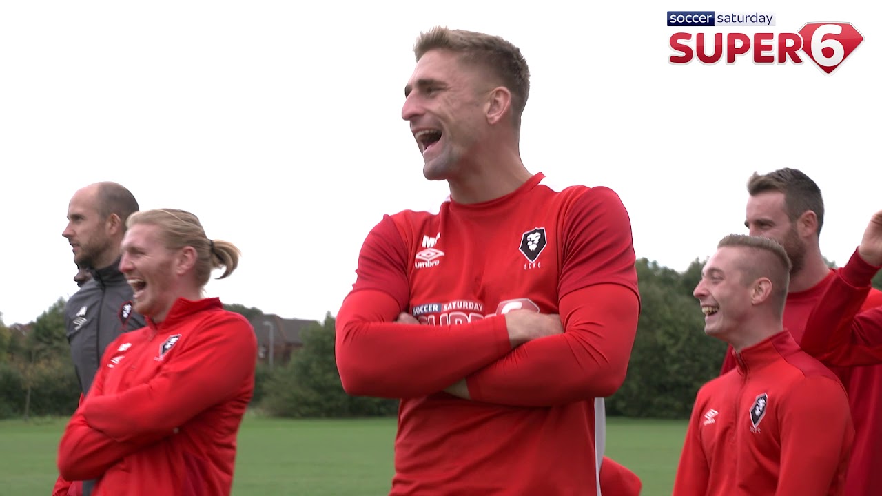 Behind the scenes as Salford City took on Jimmy Bullard in You Know The Drill