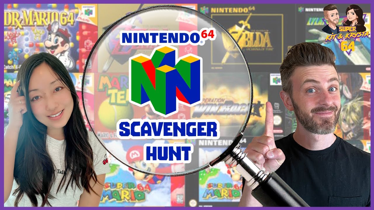 Nintendo 64 Scavenger Hunt - Super Kit & Krysta 64
