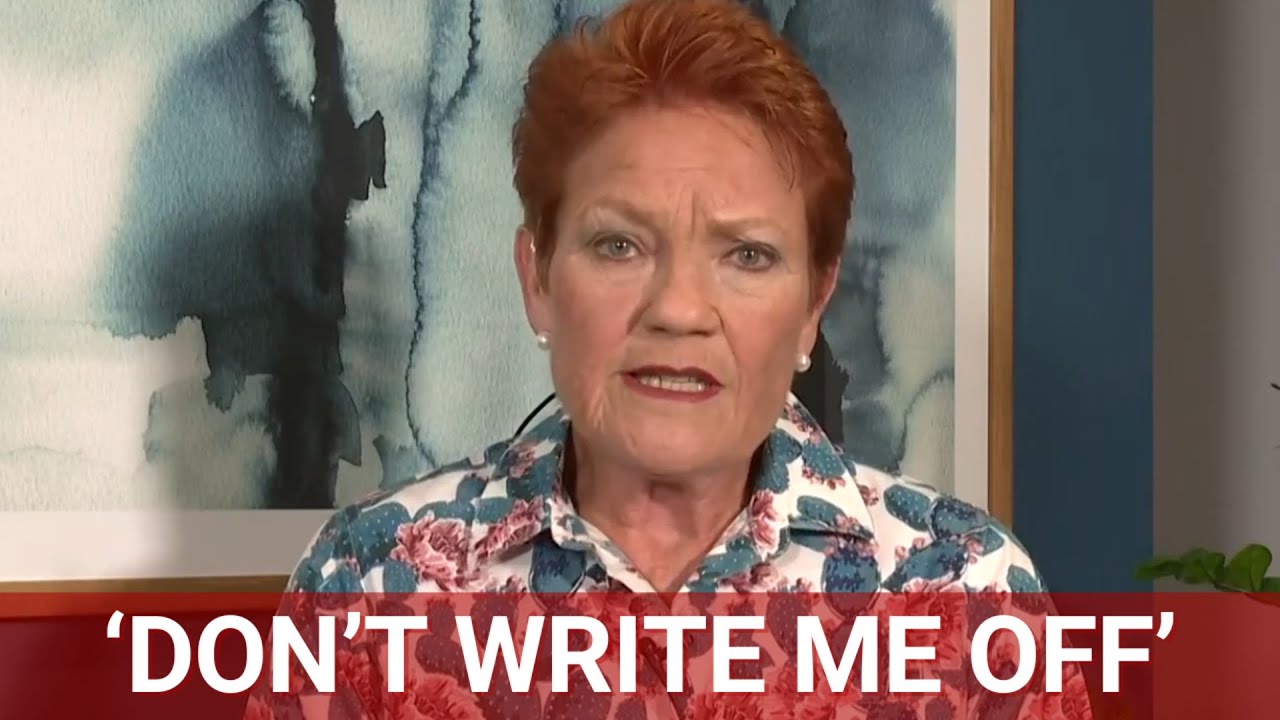 Pauline Hanson says ‘don’t write me off’ after calls for Barnaby Joyce to lead One Nation