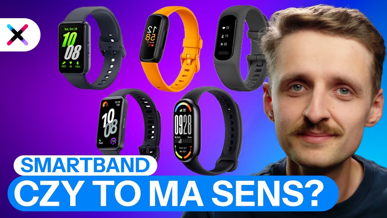 SMARTBANDY - Jaki wybrać w 2025 ? 🕐 | @MajsterPirzu
