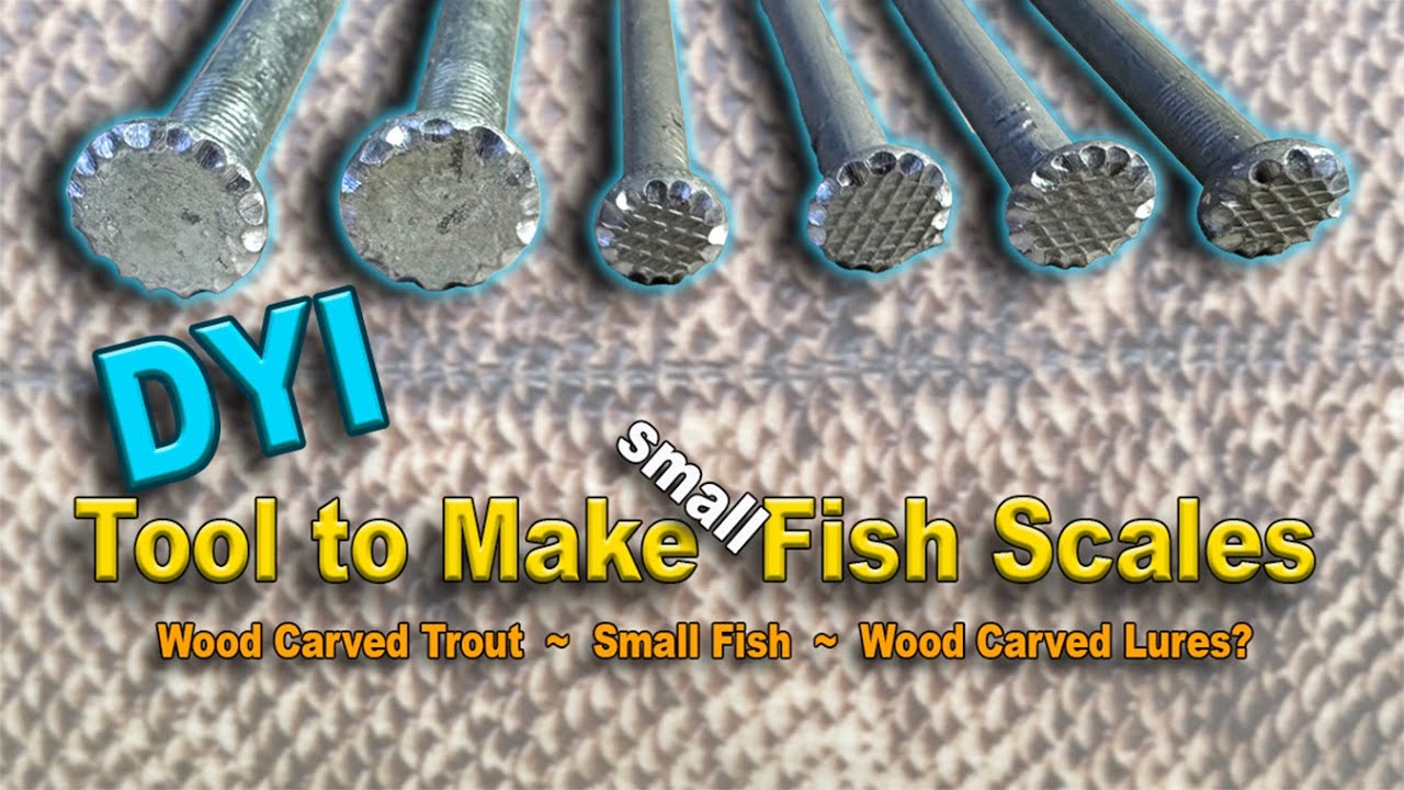 DIY Fish Scale Tool - Carving My Own Scales