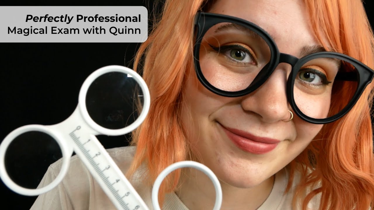 ASMR ✨ Perfectly Professional Magical Exam with Quinn Curry 🌟 | Soft Spoken Fantasy RP