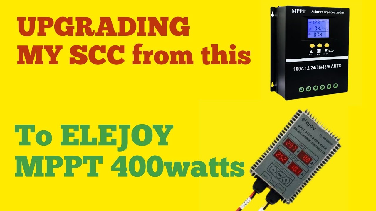PWM to ELEJOY MPPT upgrade