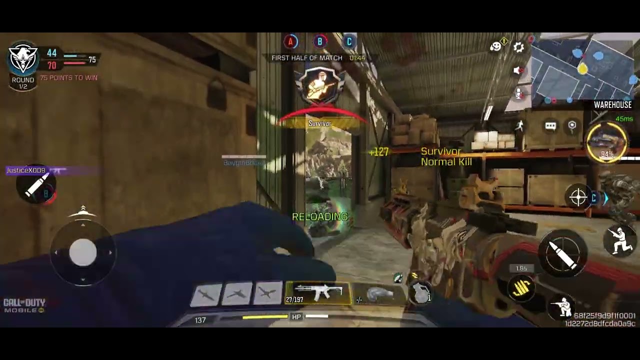 Call Of Duty mobile | Justice Gamer X 