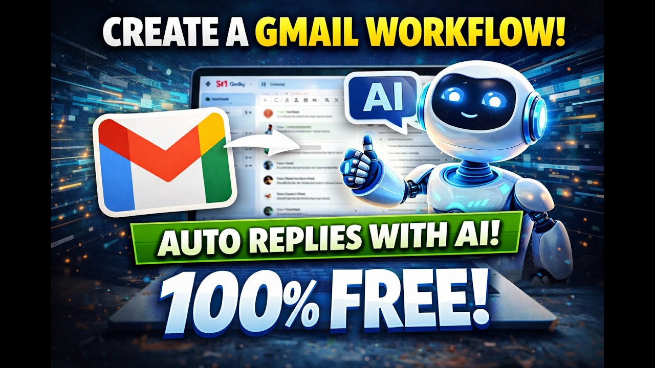 How to Build an Automated Gmail AI Workflow  For Free | n8n Step-by-Step