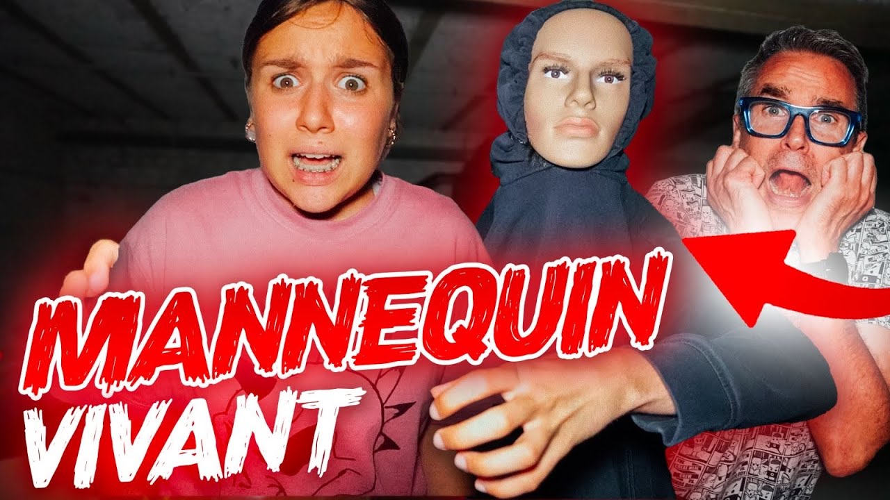LE MANNEQUIN VIVANT NOUS CHERCHE DANS TOUTE LA MAISON ! - PINK LILY