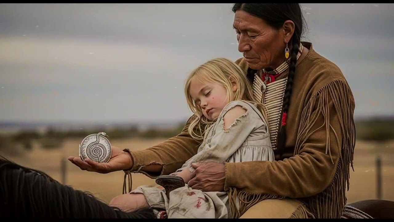 Comanche Warrior Finds Crying White Child—And Declares Her His Daughter