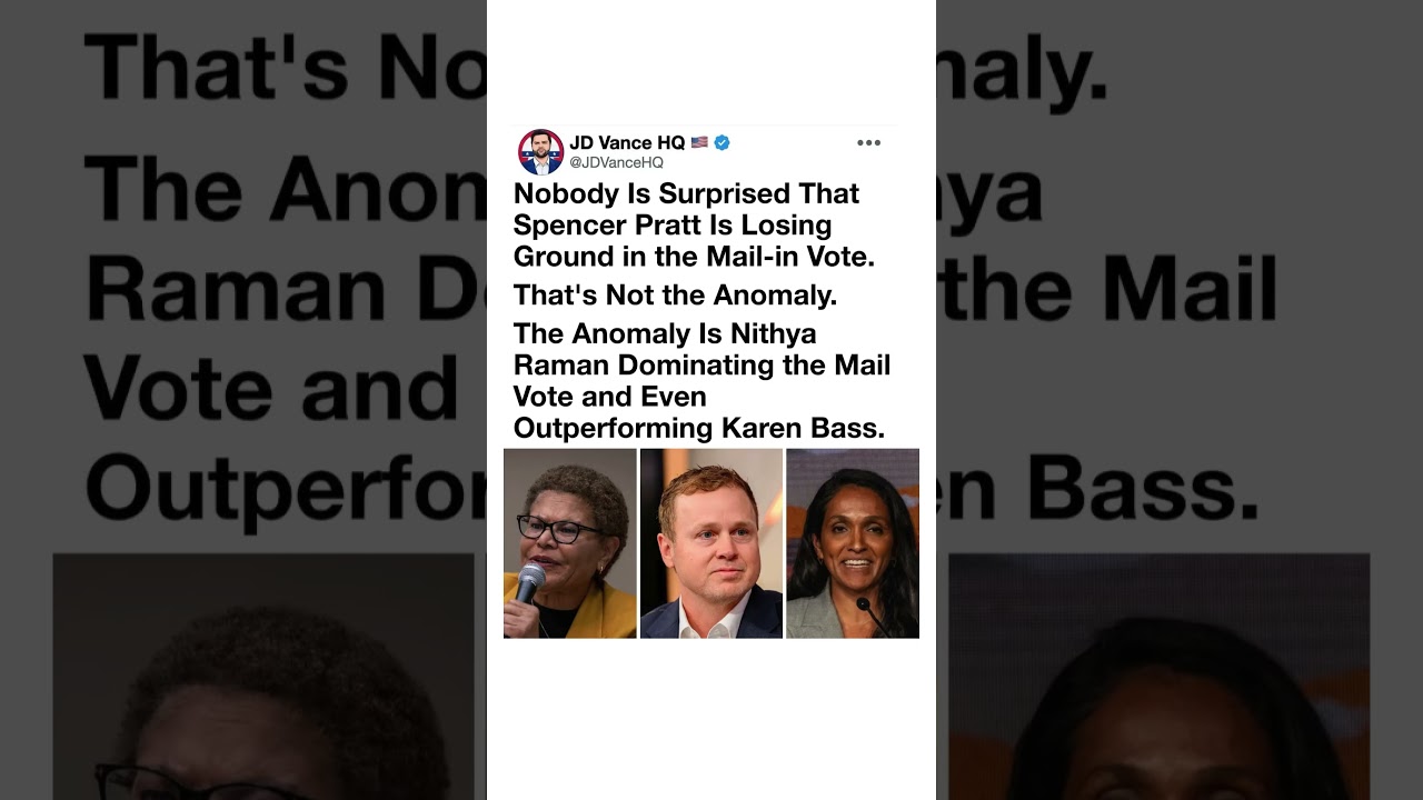 LA Mayor Race Twist Goes Viral 👀