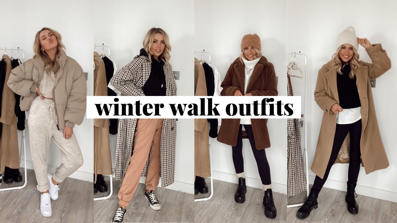 4 Winter Outfit Ideas For Cold Walks ❄️ | Vlogmas 2020: Day 2 🎅🏼 | Copper Garden