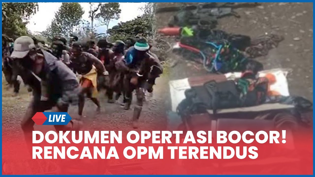 🔴 Dokumen OPM Bocor Usai Bumi Walo Tewas, Rencana Operasi KKB Terendus TNI