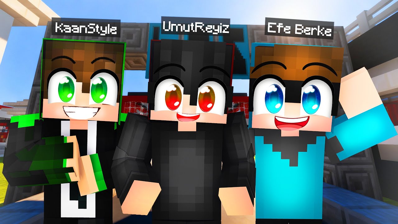UMUT ABİŞİM ŞEHRE GELDİ (Minecraft)