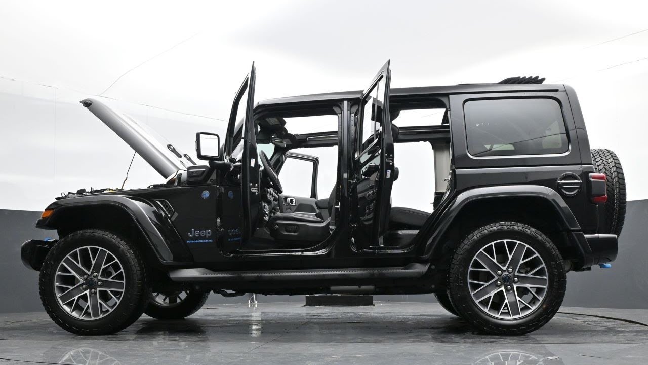 The 2024 Jeep Wrangler High Altitude 4xe is an Ultra Luxury Off-Roader That Sips Gasoline!