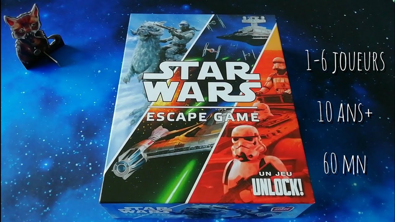 Une partie de Unlock Star Wars (2 joueurs)