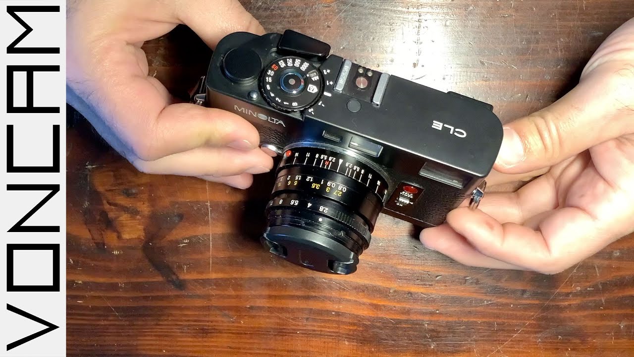 Minolta CLE king of Leica M mount compatible film cameras from 1980? Automatic exposure made perfect