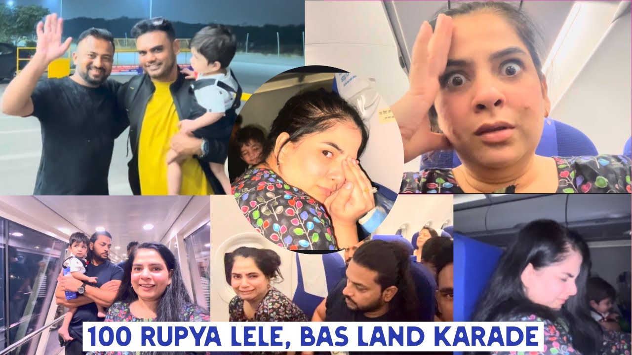 FINAL GOODBYE 🥹 | MERI TO JAAN HI NIKAL GAYI FLIGHT ME | RUKSHAR FATMA ALI