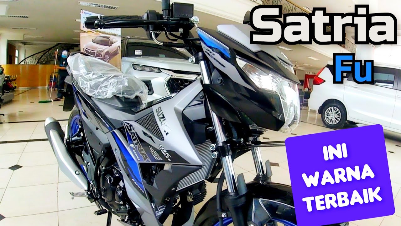 Warna Biru Suzuki Satria Fu 2025 Lebih Kalem