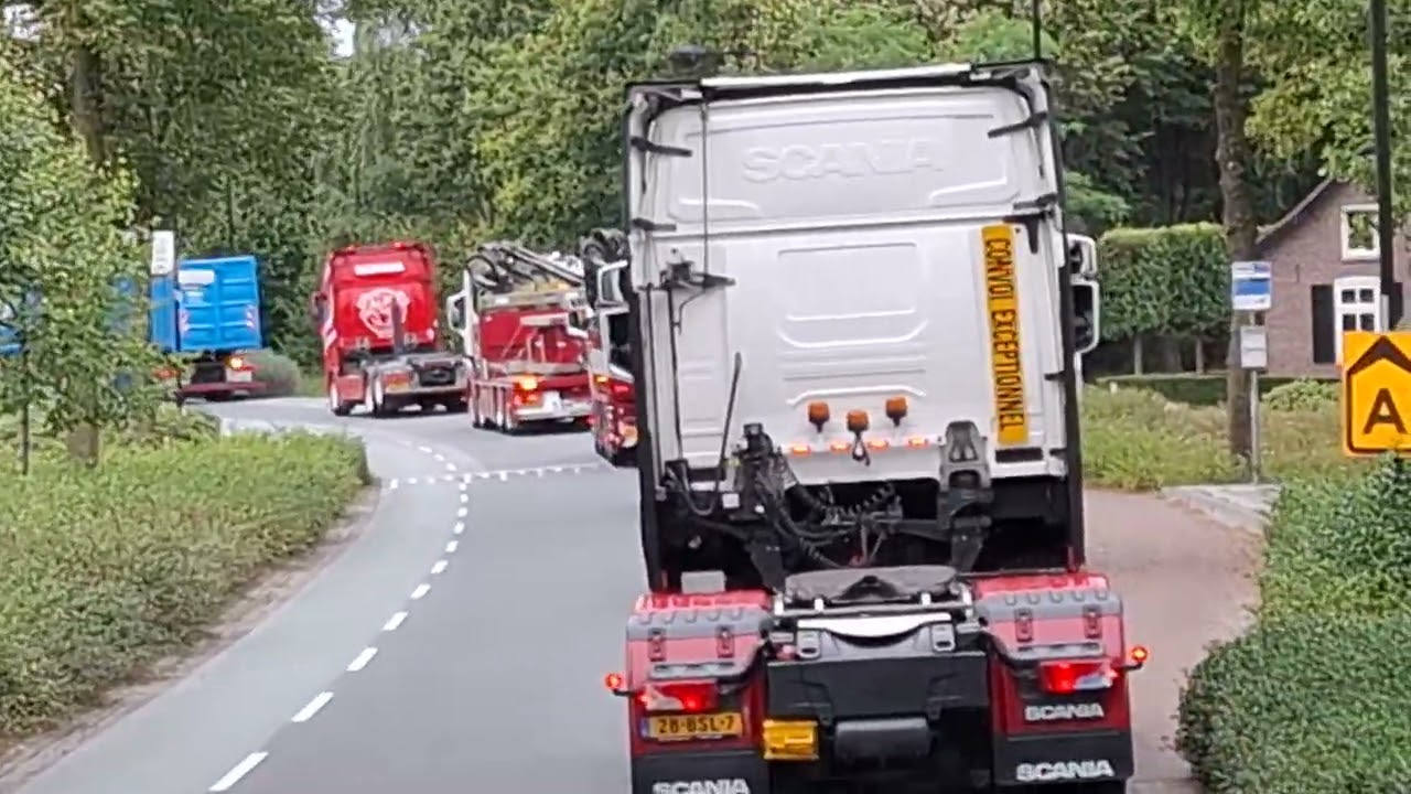 Vrachtwagen konvooi Boxmeer 2025 