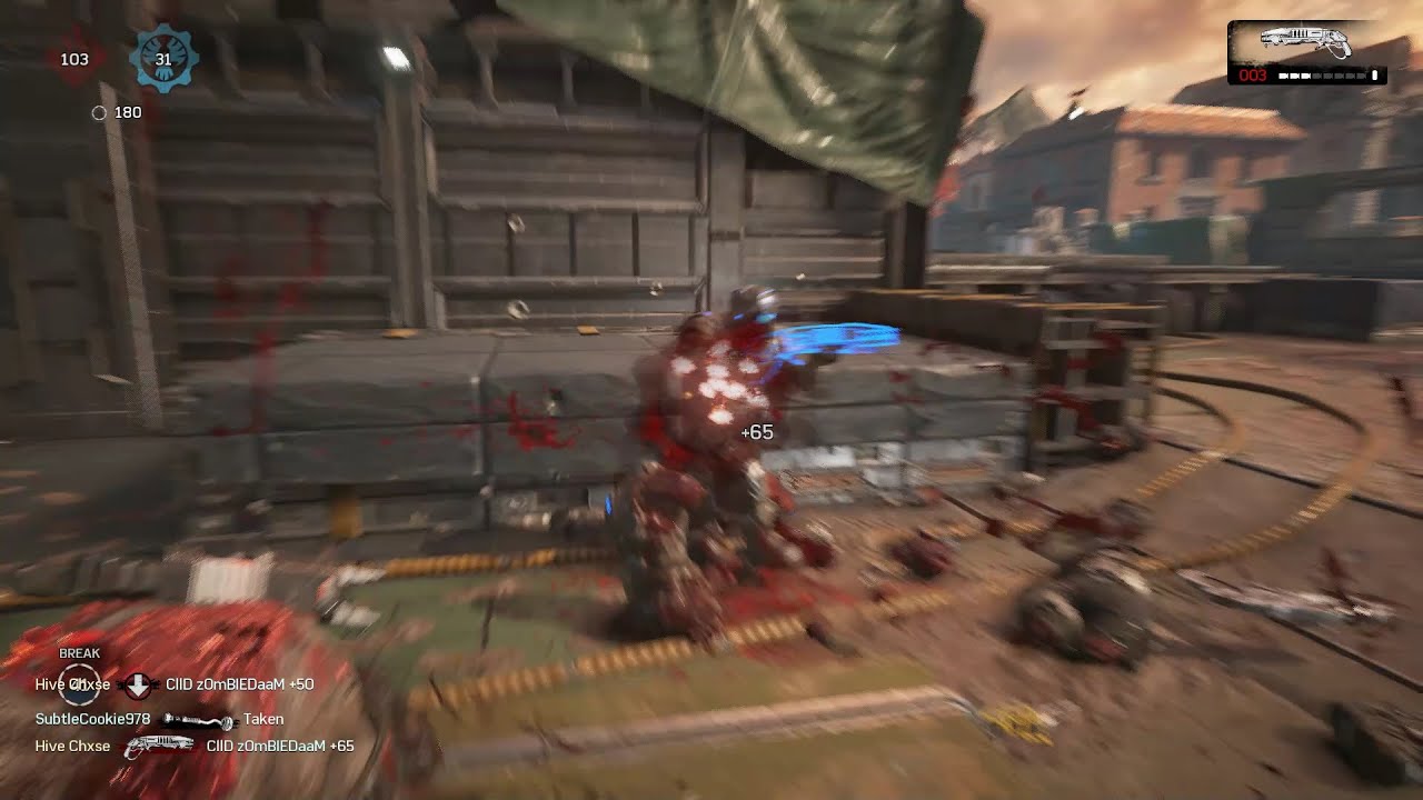 Hive Chase & Aveeno Dualtage Ep. 3 (INSANE REACTION SHOTS) | Gears of War 4