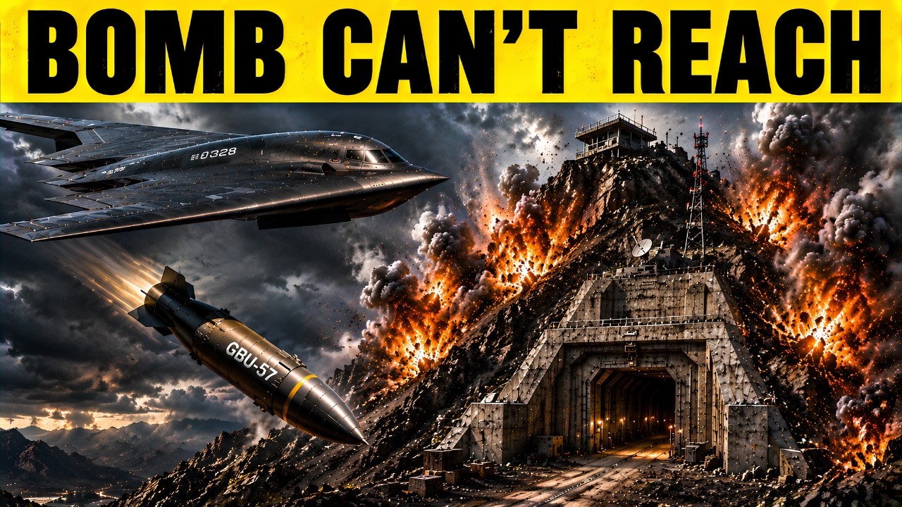 Iran's Deepest Bunker EXPOSED? Why America's Strongest Bomb Still Can't Destroy It
