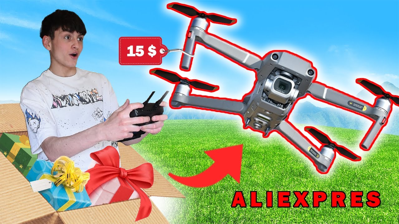 12$ DI DRONE DA ALIEXPRESS, NON E' COME I DJI MA......