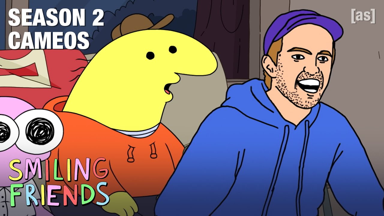 All The Season 2 Cameos | Smiling Friends | adult swim