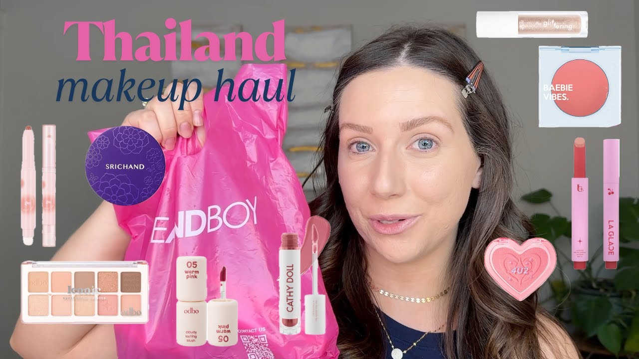 THAILAND MAKEUP HAUL! | Is Thai makeup any good??