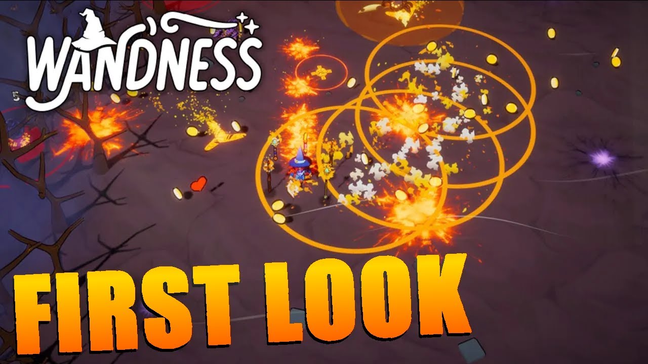 Wandness: WandCraft Survivor - Gameplay