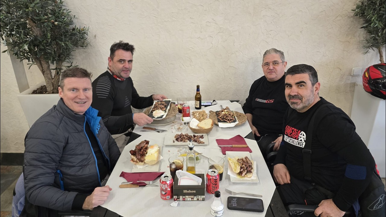 Salida a almorzar a la Moreneta con los Viciosos