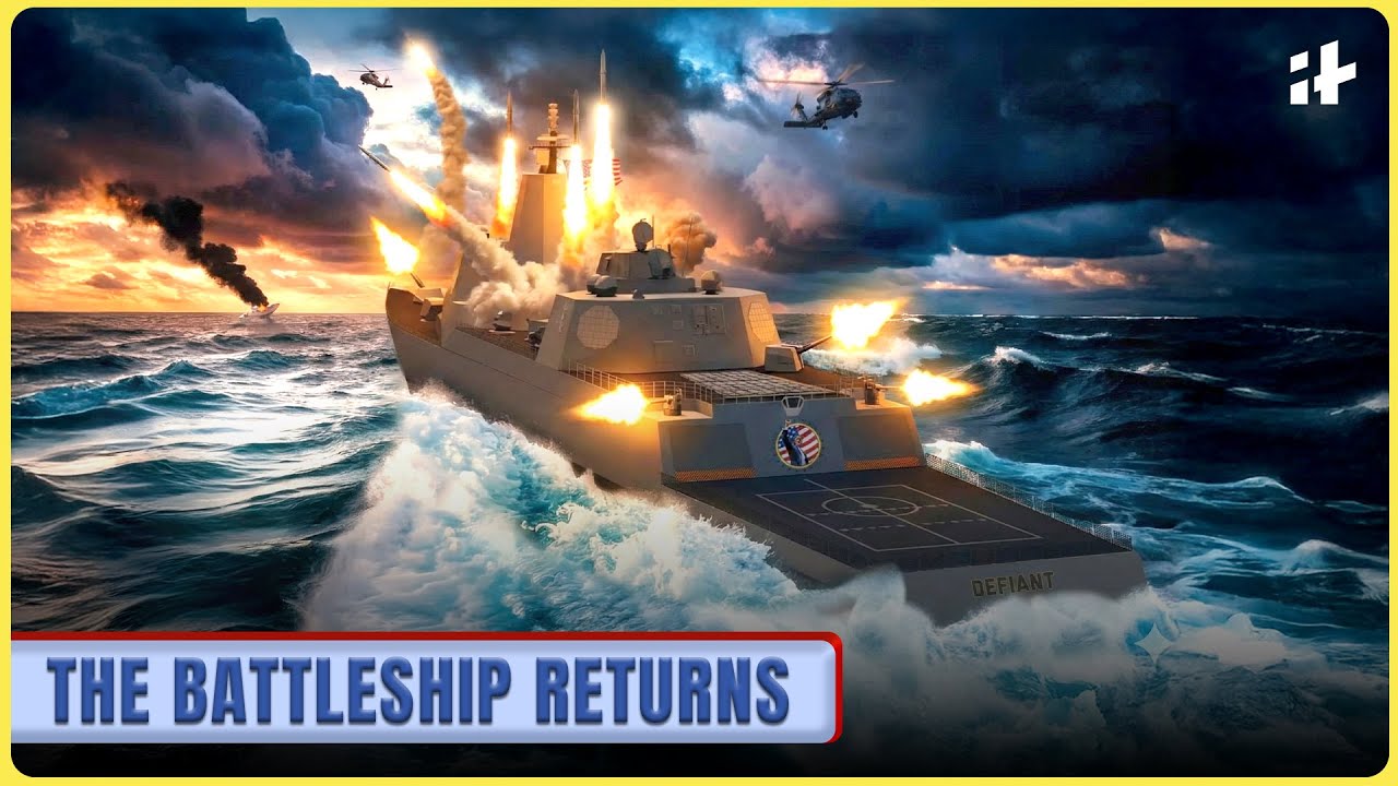 Trump Unveils USS Defiant: The 35,000-Ton Battleship Replacing Destroyers?