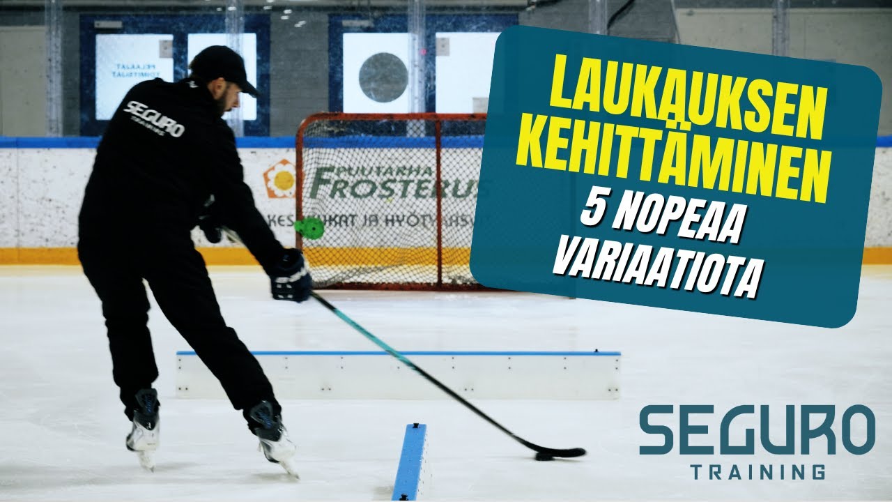 Laukauksen kehittäminen pienessä tilassa - 5 tehokasta variaatiota 🏒🔥