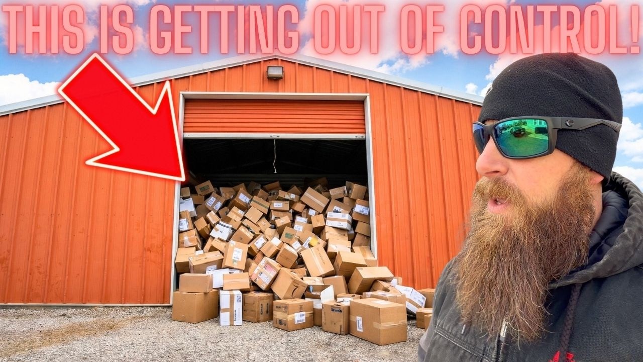 WE BOUGHT THE BIGGEST ABANDONED STORAGE UNIT ON THE INTERNET!
