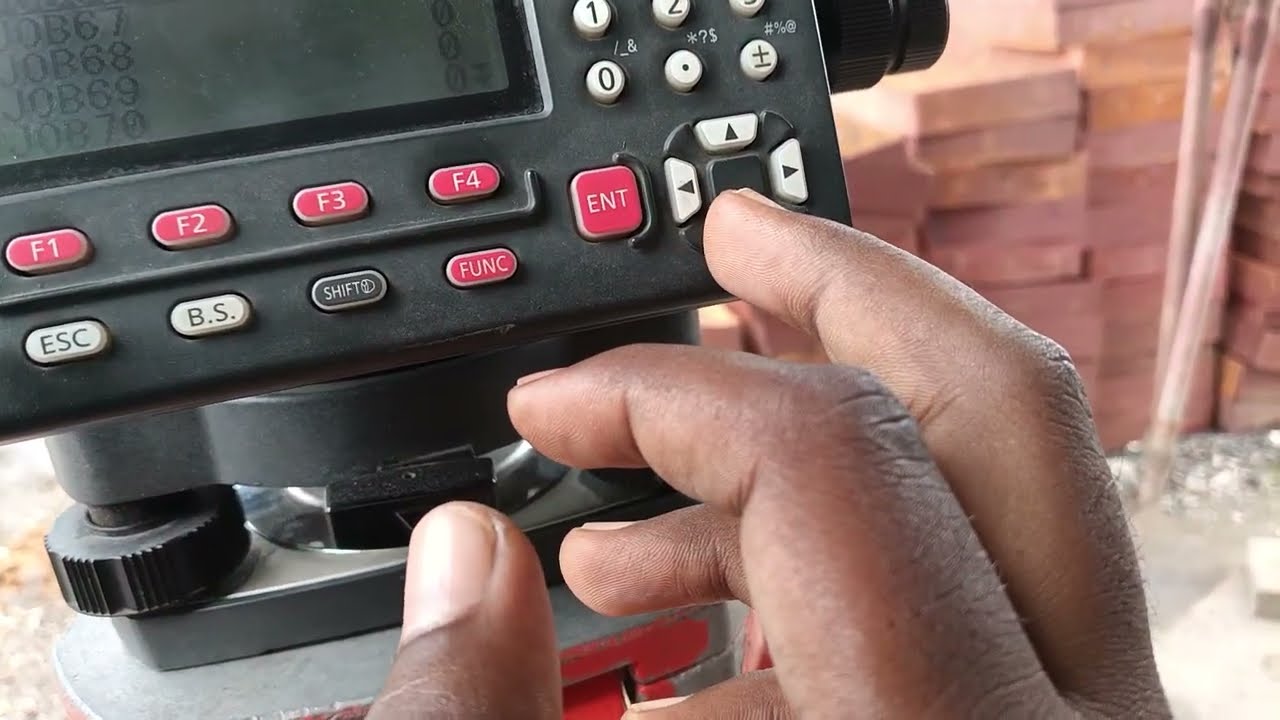 How to setup Total station with local Co-ordinate...