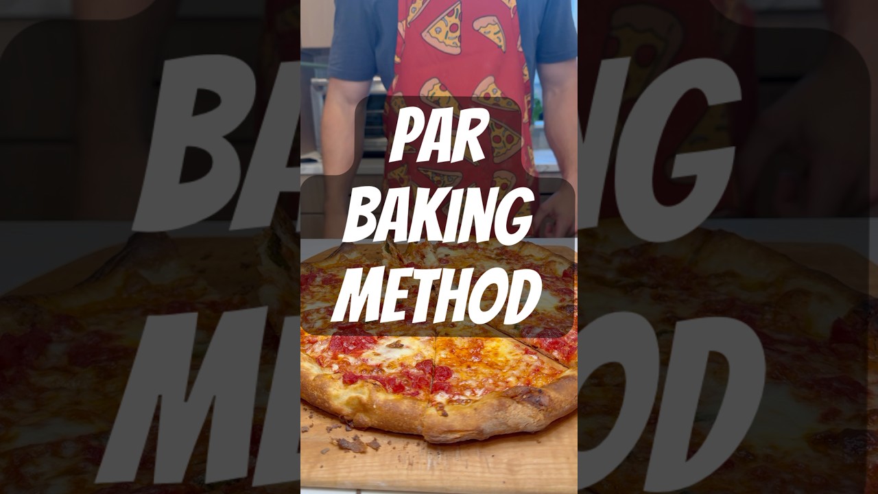 Par Baking Method for ovens with lower-heat. #pizza #tutorial