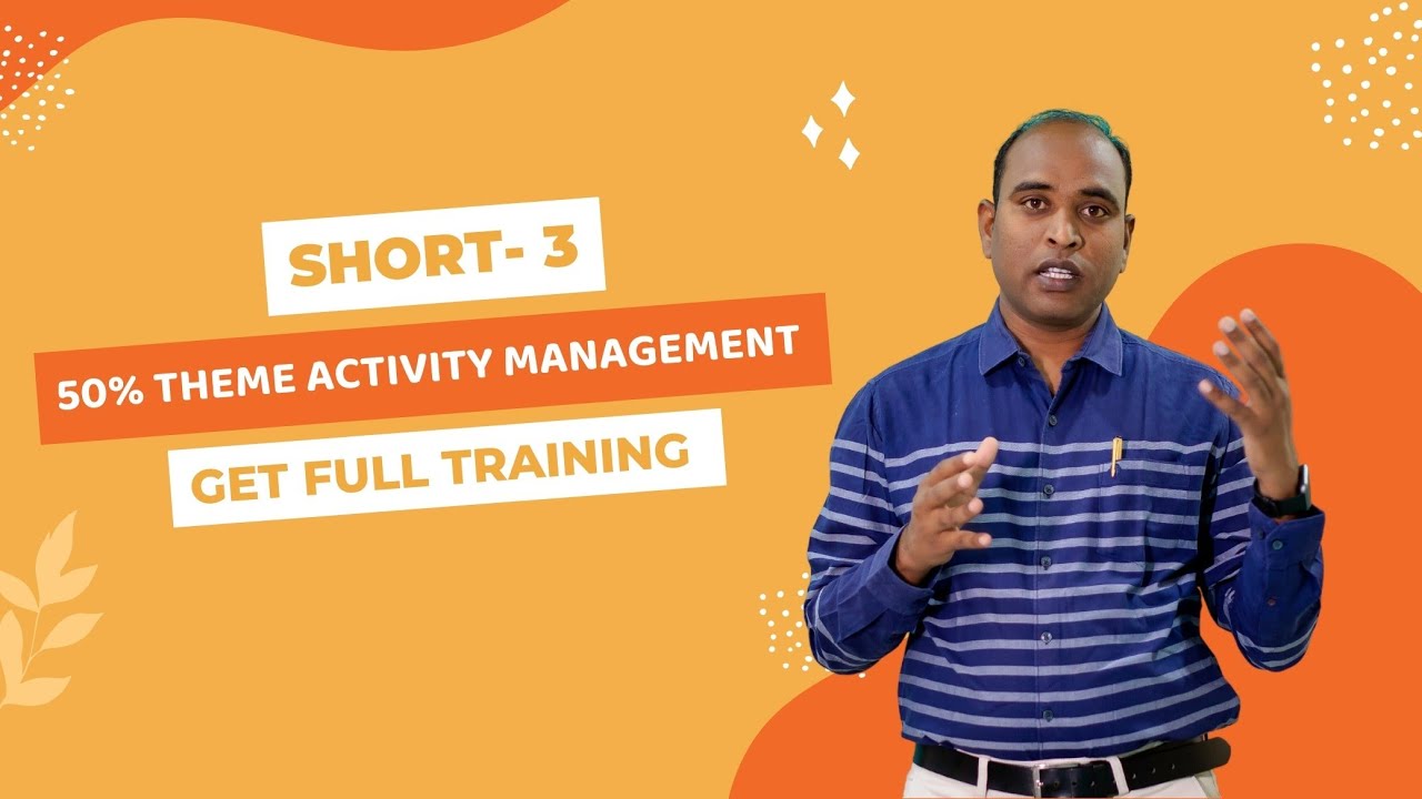 Short 3 - 50% Theme Activity Management #egramswaraj #gpdp #gpdp2023 #panchayati_raj