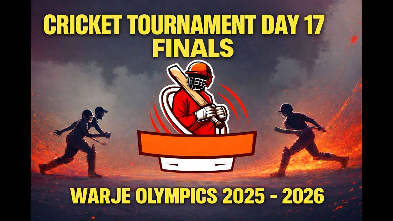 Warje Olympic Cricket 2026 31st Jan-2026 | Day 17 | finals