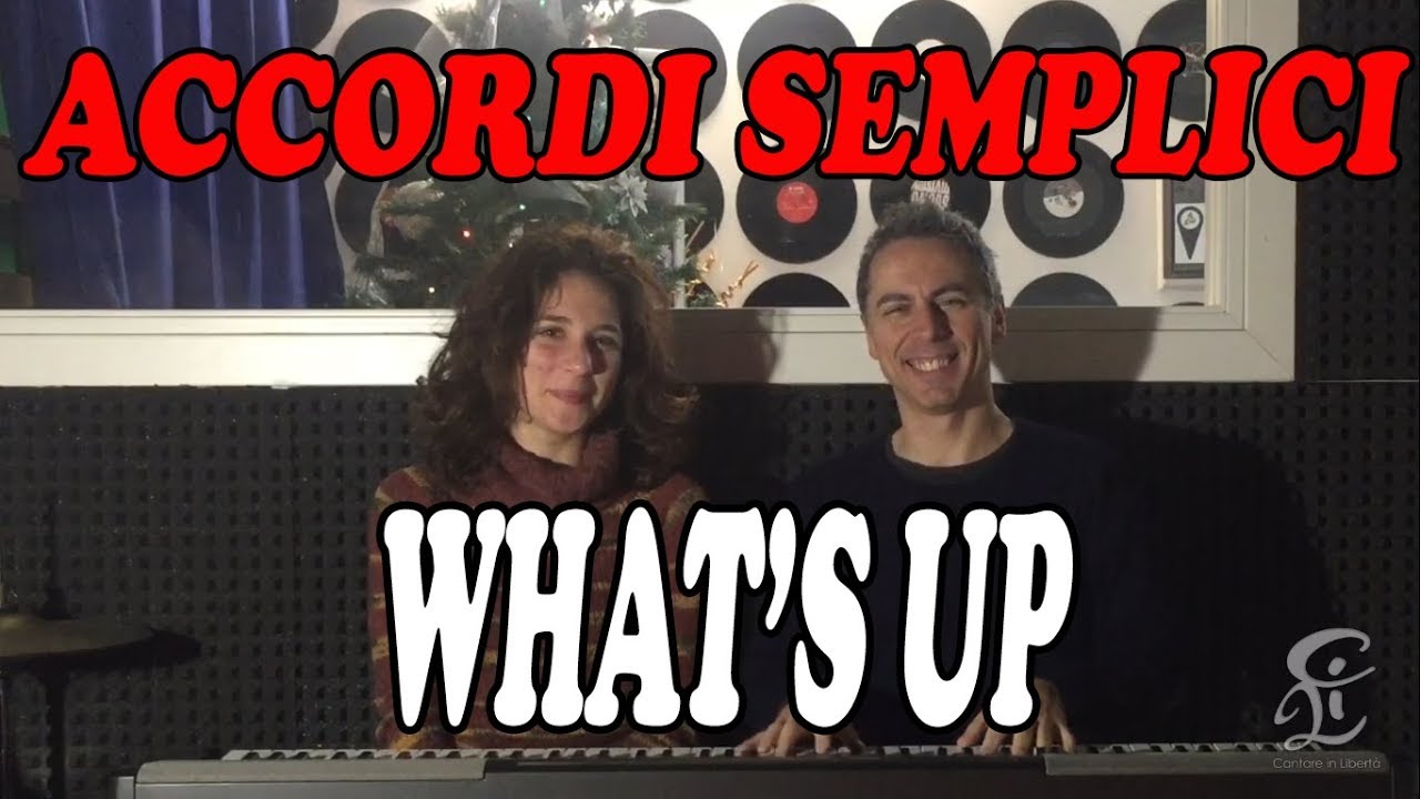 #33 What’s Up (4 Non Blondies) - Tutorial Pianoforte - Accordi facili