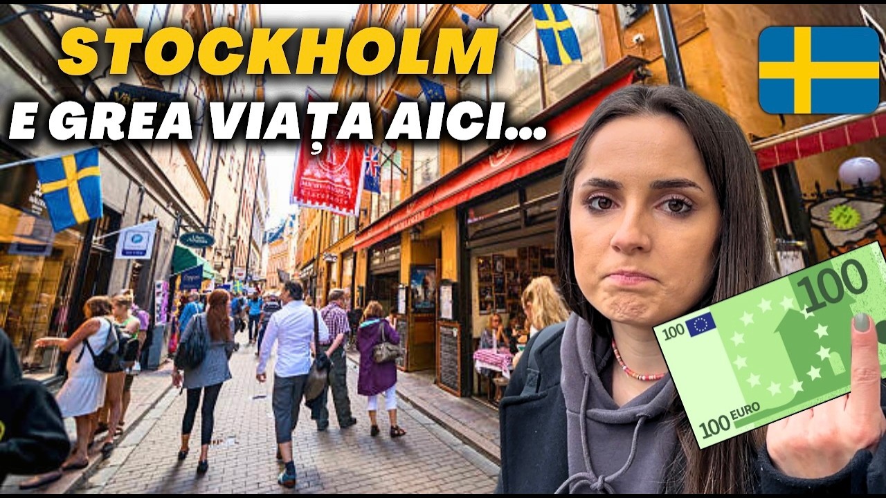 Viața în SUEDIA e mai GREA decât crezi: Probleme MARI în orașul PERFECT🇸🇪