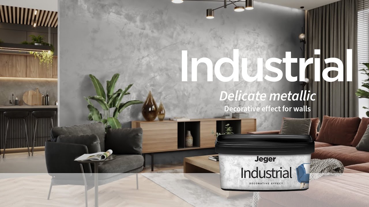 💡Jeger Workshop - A delicate metallic coating on the wall, thanks to Jeger Industrial - DIY