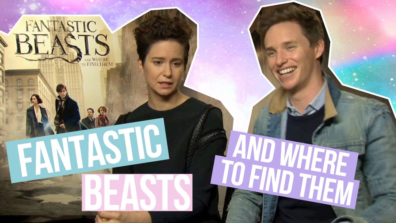 Eddie Redmayne and Katherine Waterstone talk Fantastic Beasts and he's adorable