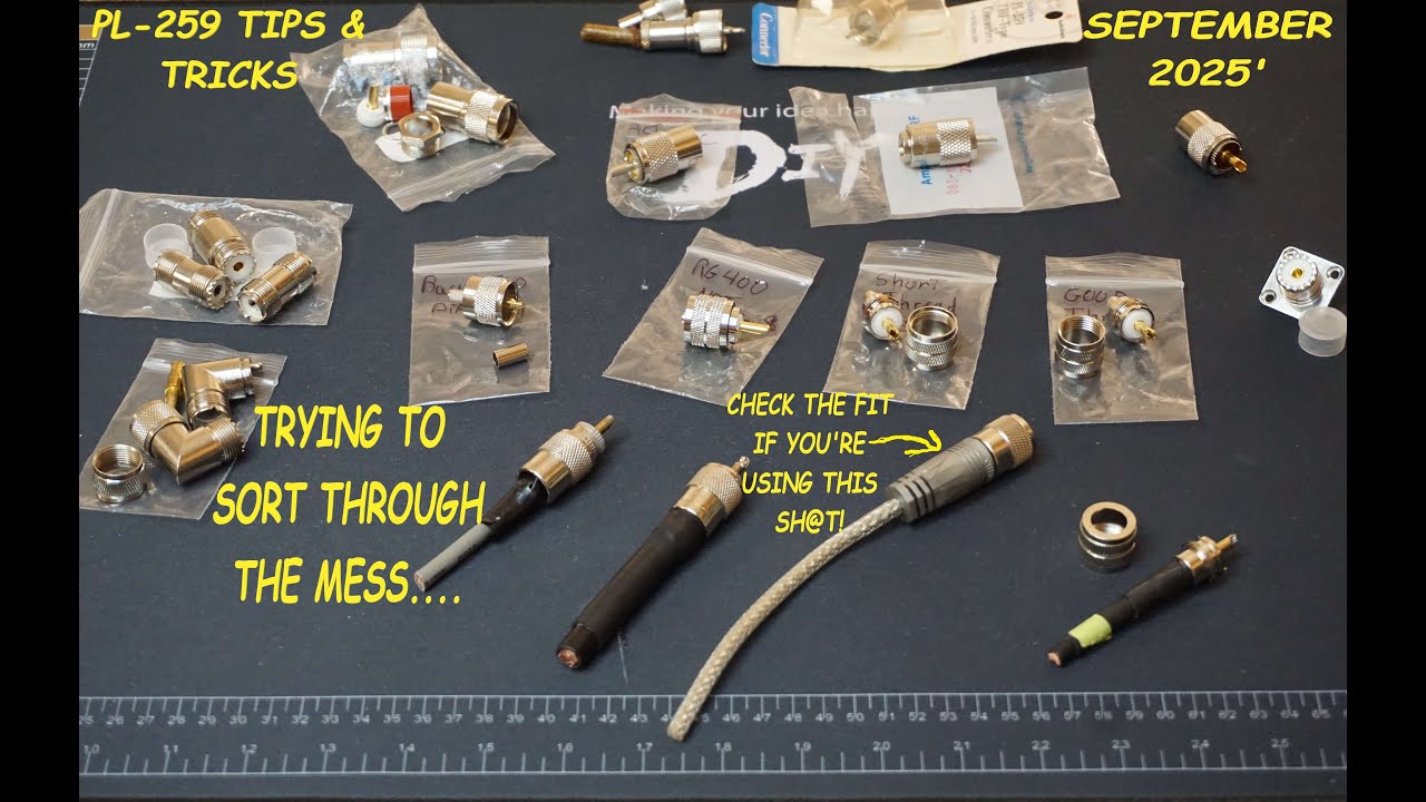 C.B.Radio Ham /PL-259 Tips Tricks Fixes 2025'