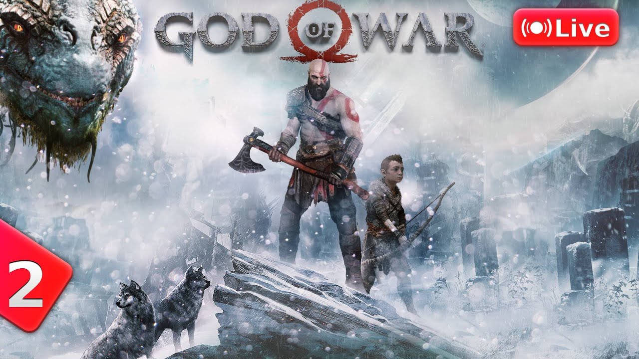 God of War Give me God of War Difficulty Gameplay LIVE | Uncut Part 2 #godofwar